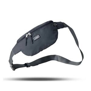The Foldie® Crossbody black NWT  travel safe RFID waist Fanny pack